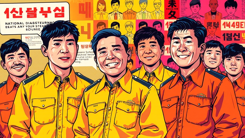 누가 민방위 교육 대상일까? (popart 스타일)