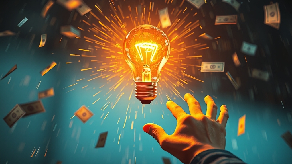 부자들의 특징과 기회 포착 (realistic 스타일)