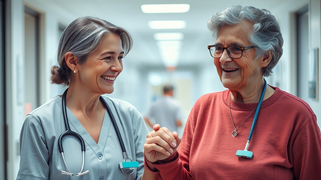 병원동행매니저 필요성 (realistic 스타일)