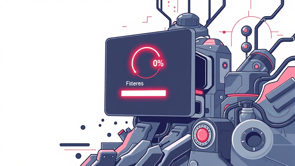 무한 로딩 원인 분석 (illustration 스타일)