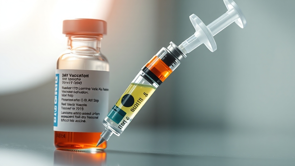 독감 백신 관련 최신 정보 (realistic 스타일)