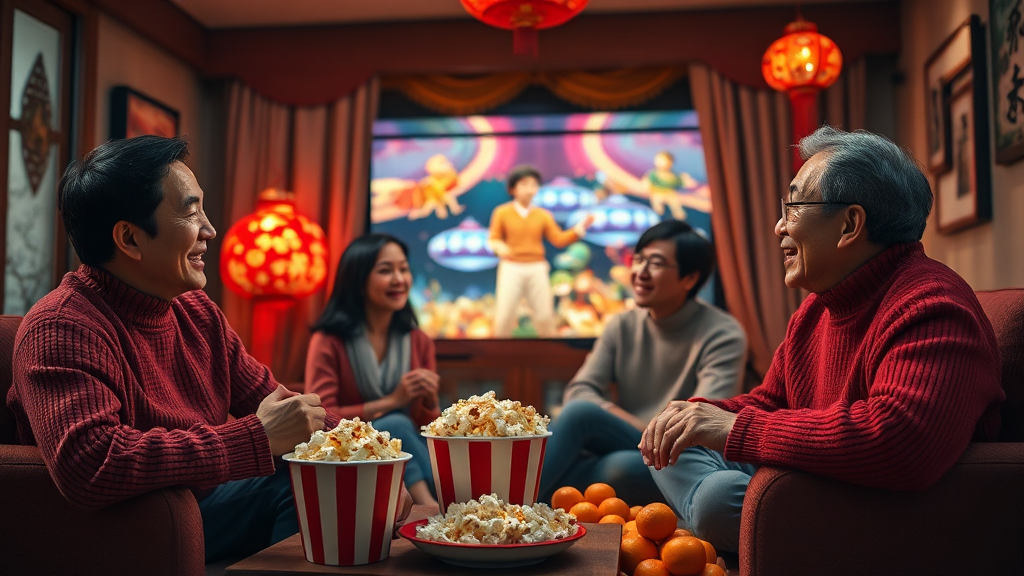 설 연휴 영화 관람, 이것만은 알고 보자! (realistic 스타일)