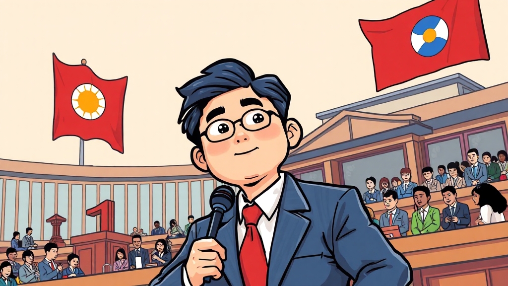 사회적 경제 전문가, 정치 입문 배경은? (cartoon 스타일)