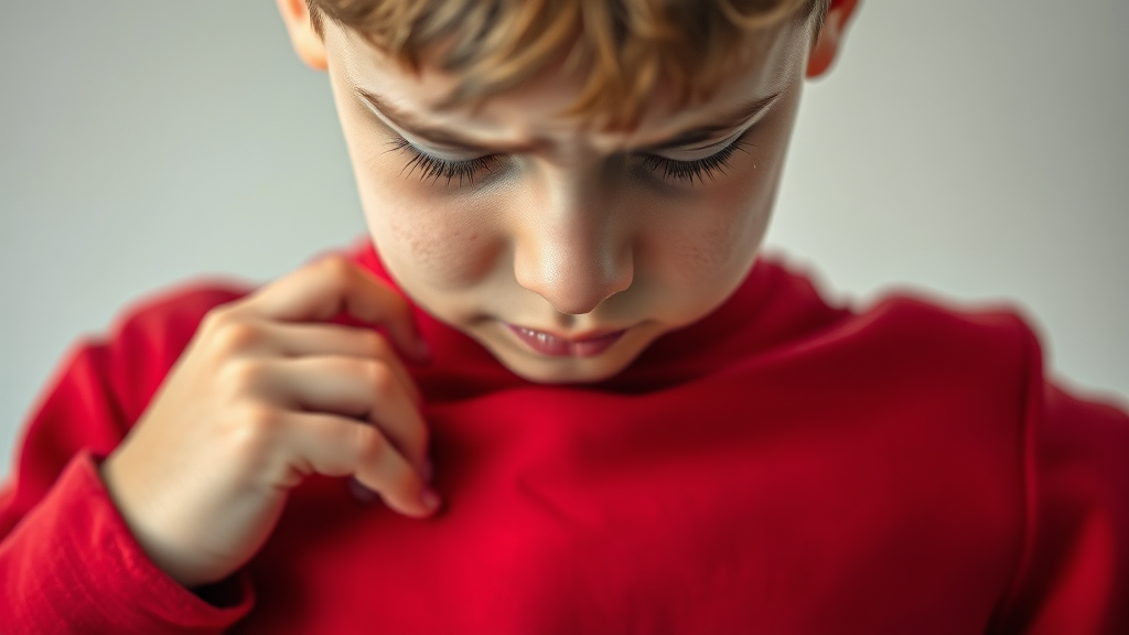 불안 장애 진단: 신체적, 심리적 신호 파악하기 (realistic 스타일)