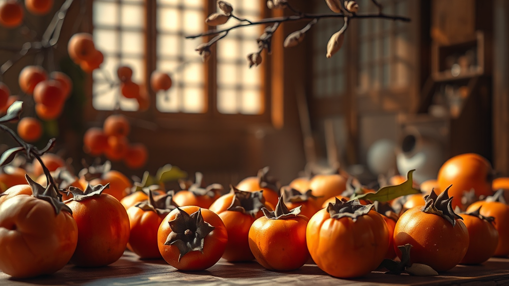 홍시 빨리 만드는 비법 (realistic 스타일)