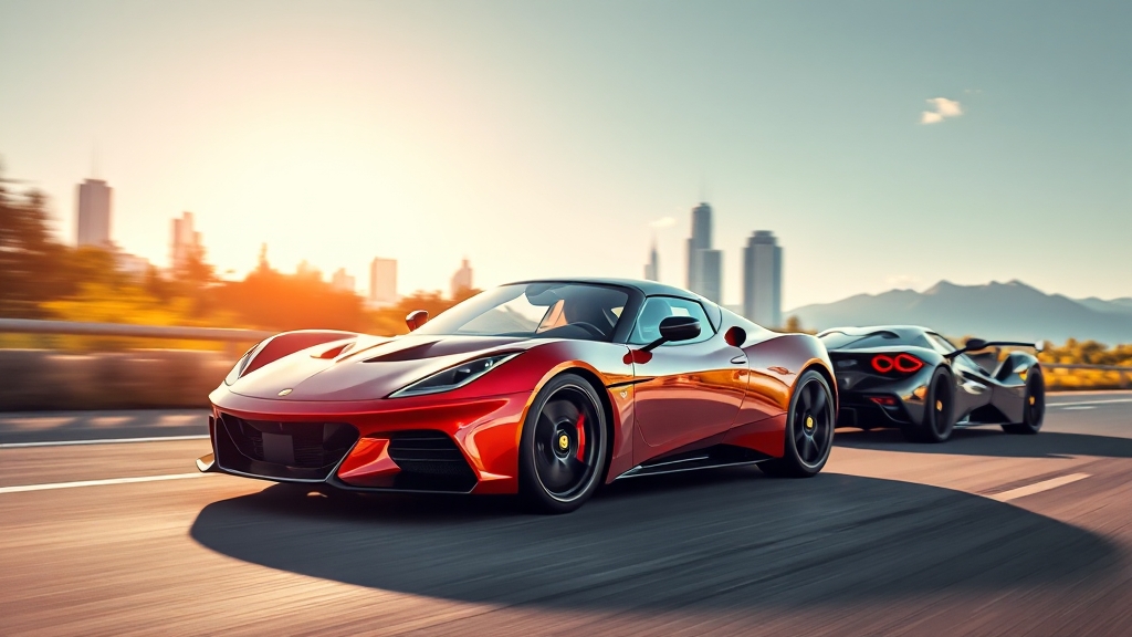 트림별 가격 및 사양 비교 (realistic 스타일)