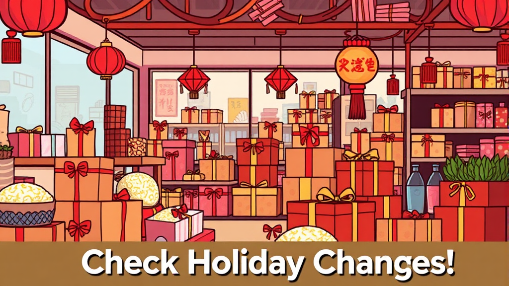 대형마트 설날 휴무일 (cartoon 스타일)