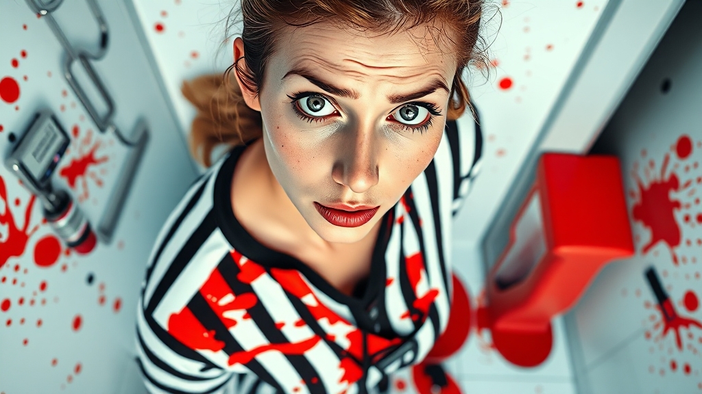 응급 상황 발생 시 대처 (popart 스타일)