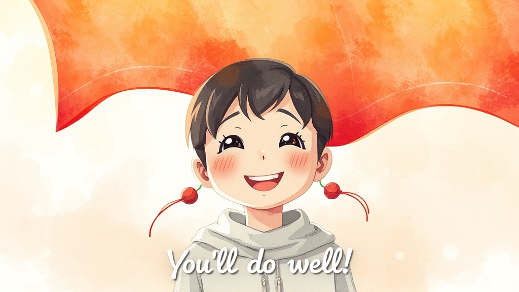 상황별 응원 멘트 모음 (watercolor 스타일)