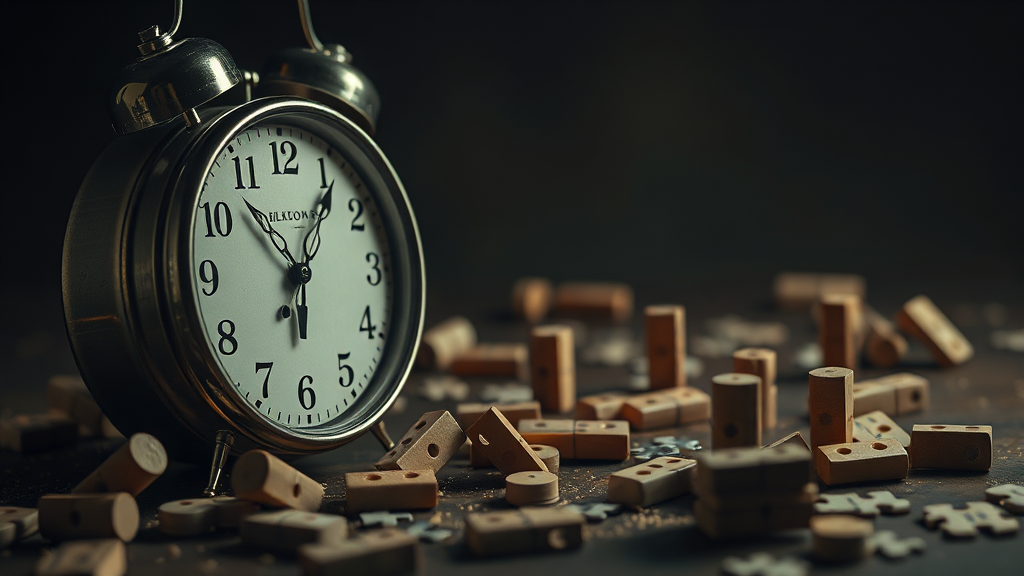 불면증, 일상생활 침투 (realistic 스타일)