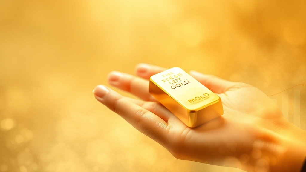 골드바, 왜 안전자산? (watercolor 스타일)