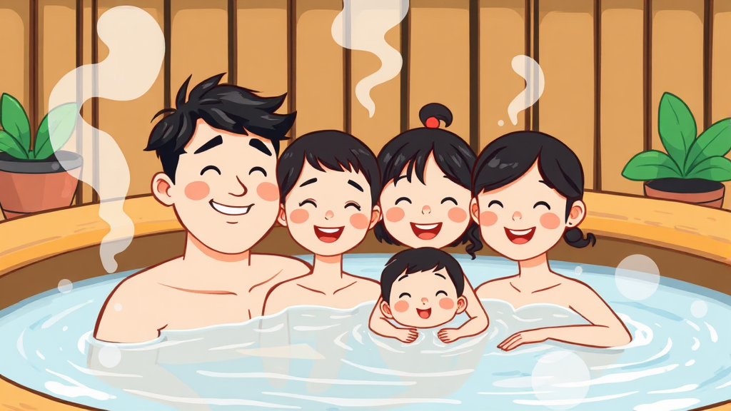 덕구온천, 왜 특별할까? (cartoon 스타일)