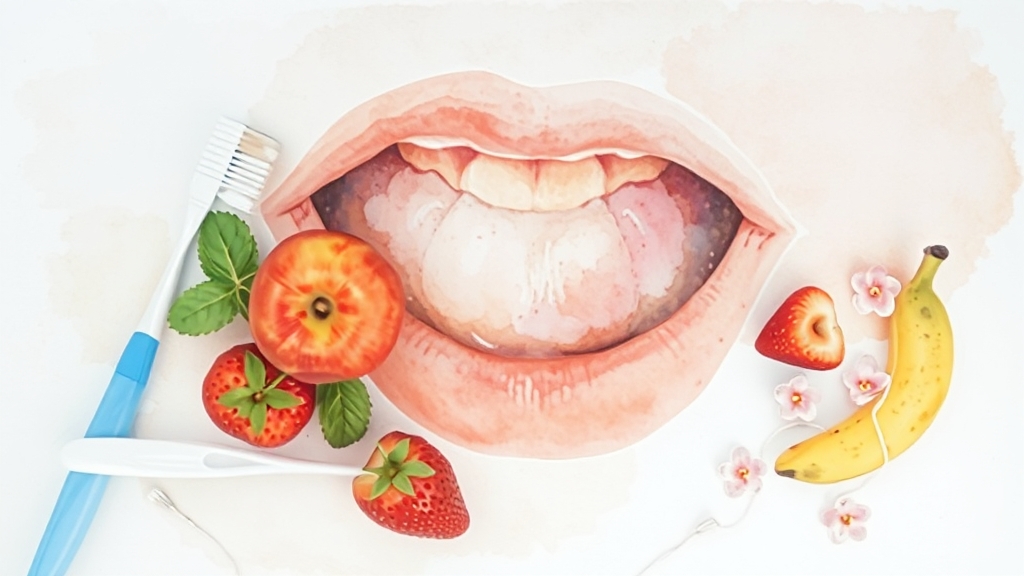 치아 건강, 미리미리 지키는 방법 (watercolor 스타일)