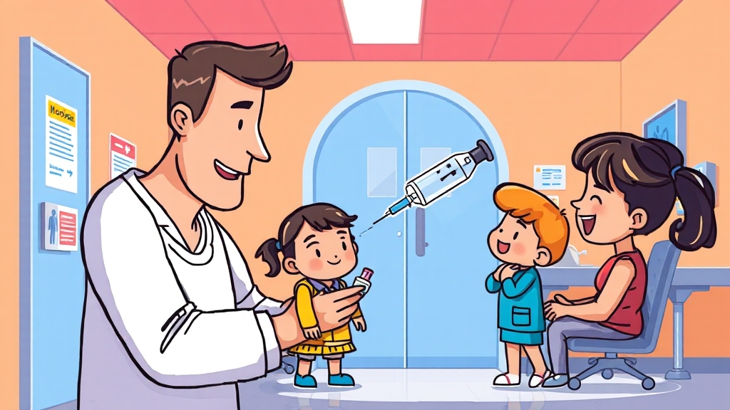 접종 전후, 이것만은 꼭 지키세요! (cartoon 스타일)