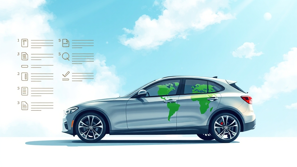 궁금증 해결! 자동차 검사 FAQ (illustration 스타일)