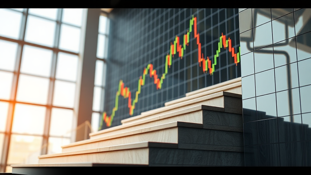 차트 분석: 시장 흐름 읽는 법 (realistic 스타일)