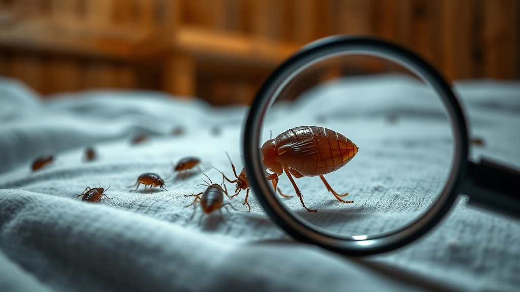 사면발이 감염 원인 및 경로 (realistic 스타일)