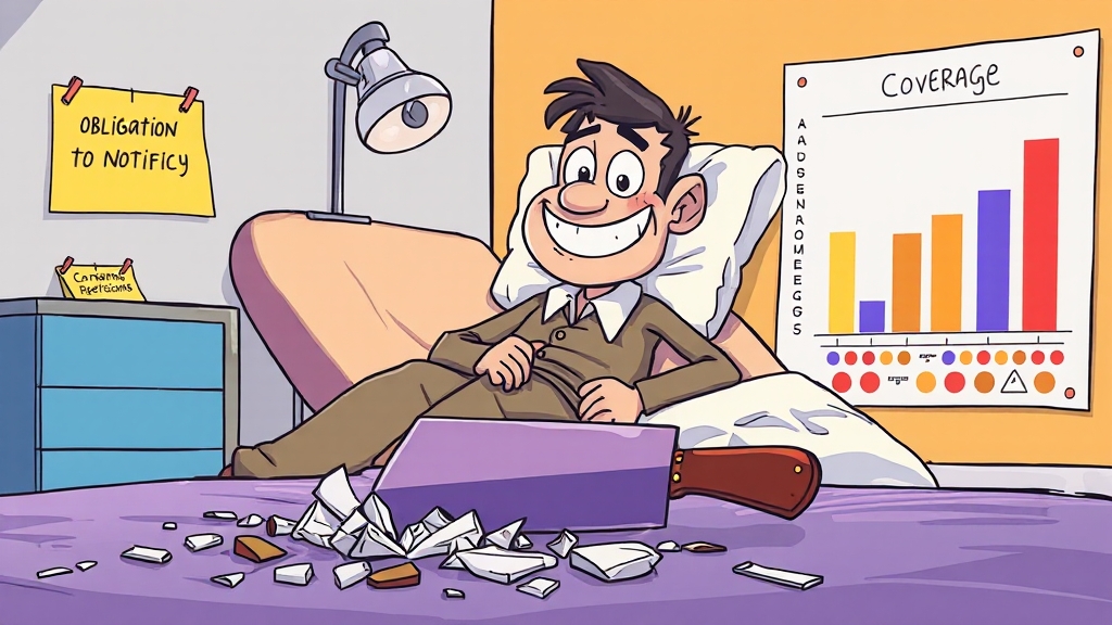 보험금 거절, 왜 그럴까요? (cartoon 스타일)