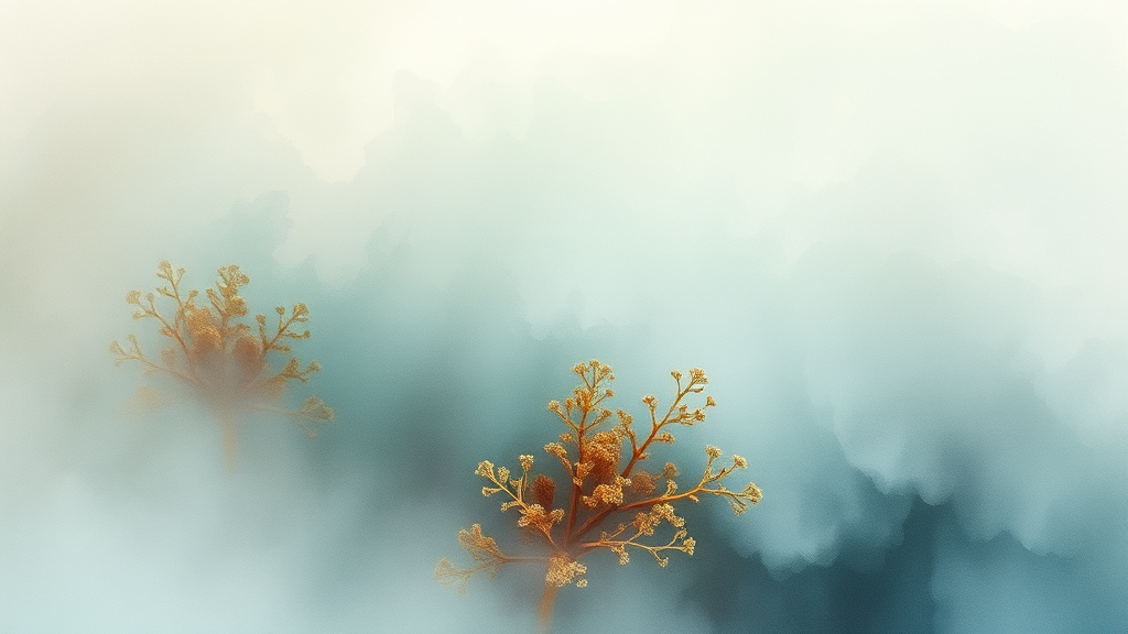 후코이단의 주요 효능 (watercolor 스타일)