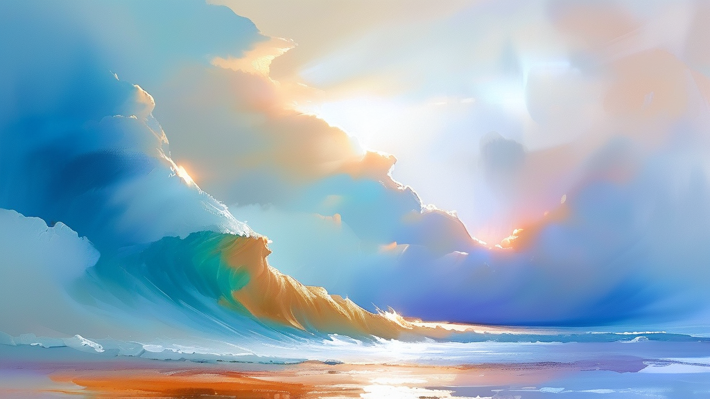 스토리 전개 및 세계관 확장 비교 (watercolor 스타일)