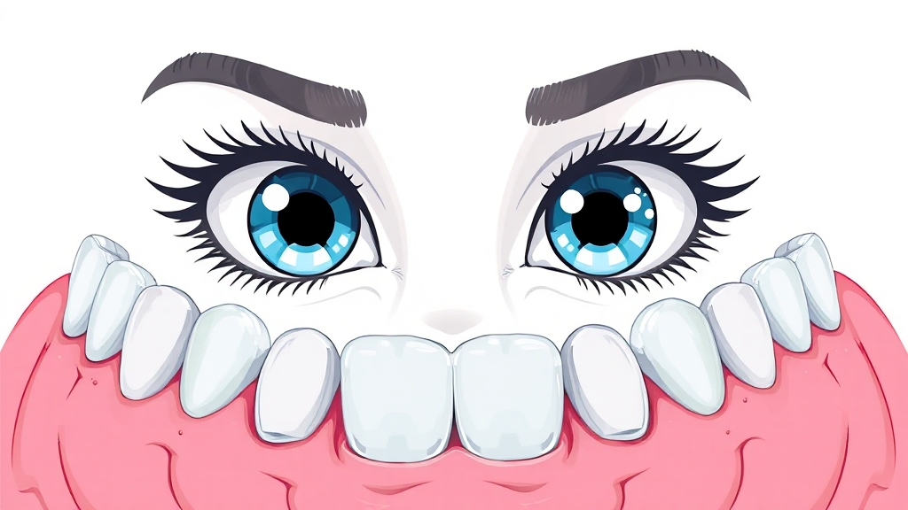 시린이 증상 방치 시 문제점 (illustration 스타일)