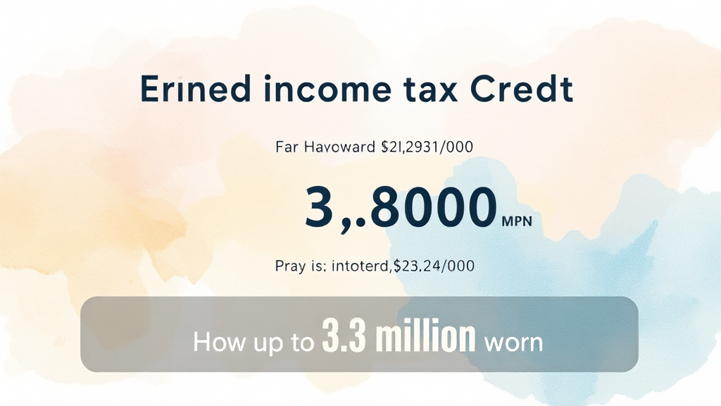 근로장려금 지급 시기 및 금액 (watercolor 스타일)