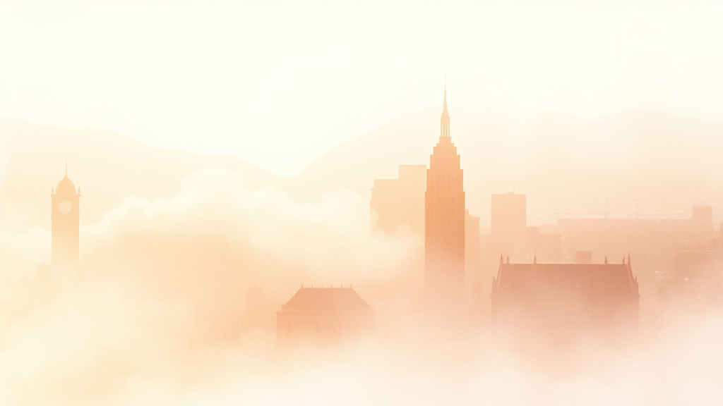 AI 기술 발전과 검색어 변화 (watercolor 스타일)