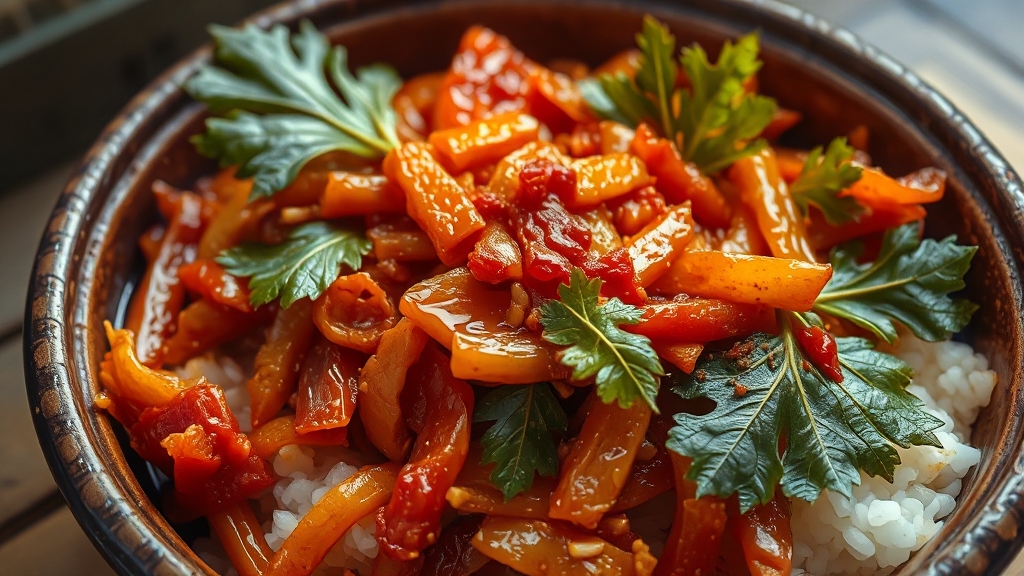 갓김치, 어떤 김치일까? (realistic 스타일)