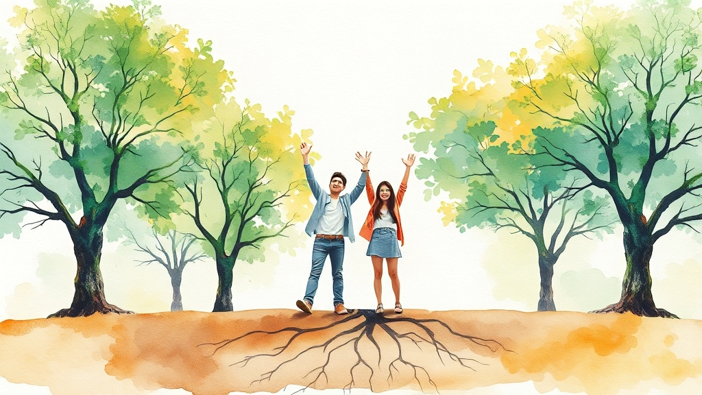 청년도약계좌 가입 조건 및 대상 (watercolor 스타일)