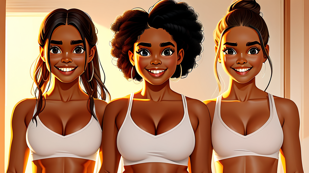 뱃살 고민, 왜 생길까요? (illustration 스타일)