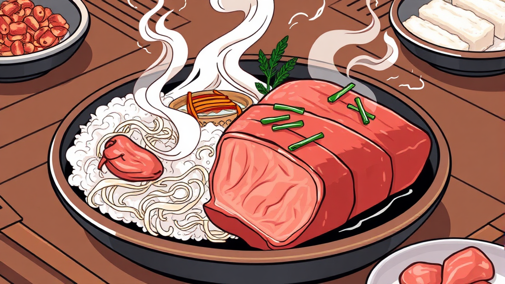 추천 메뉴 & 가격 정보 (illustration 스타일)