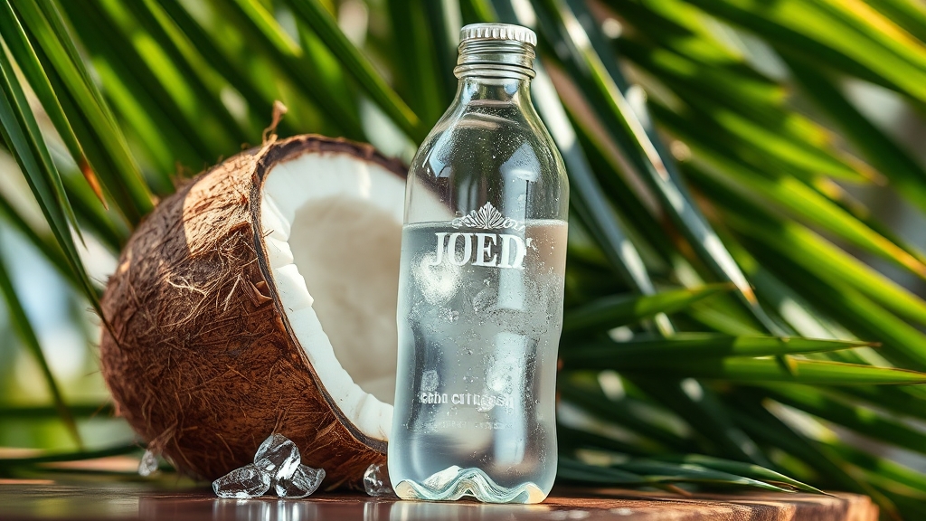코코넛워터 선택, 보관 및 활용법 (realistic 스타일)