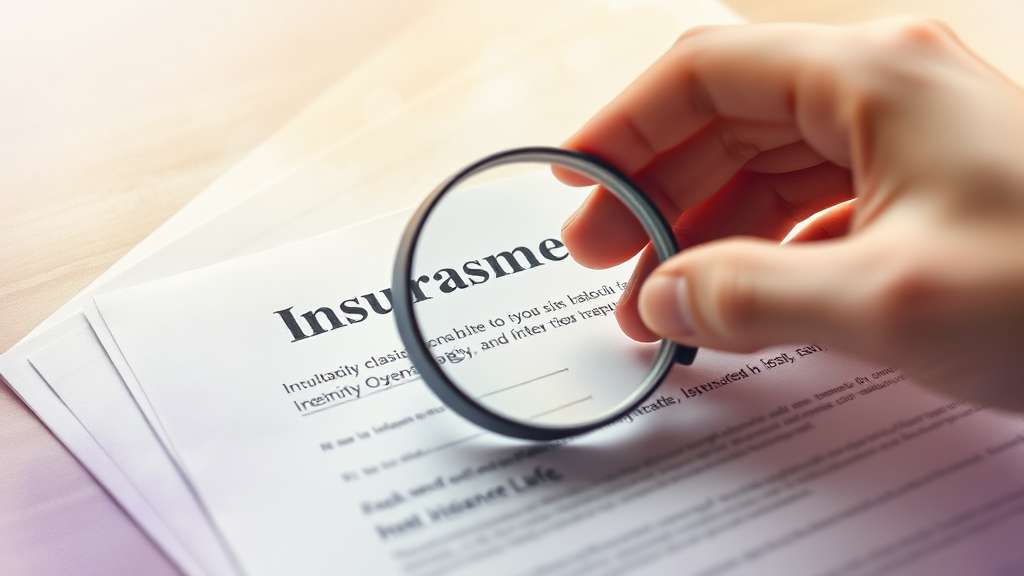 현재 보험, 무엇을 점검해야 할까? (watercolor 스타일)