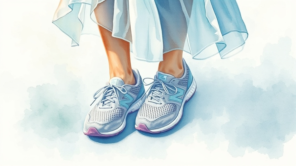 신어보니 어때? (watercolor 스타일)