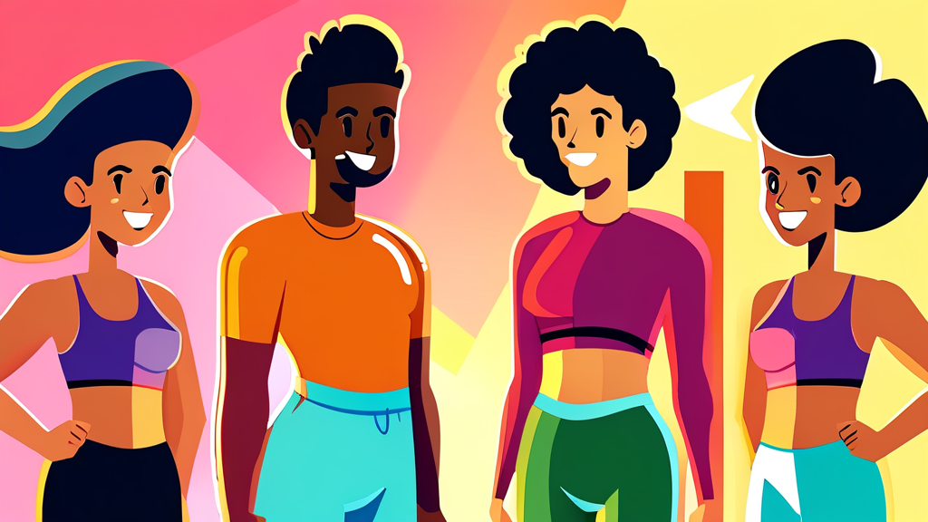 다이어트 보조제, 현명한 선택과 올바른 섭취 가이드 (cartoon 스타일)