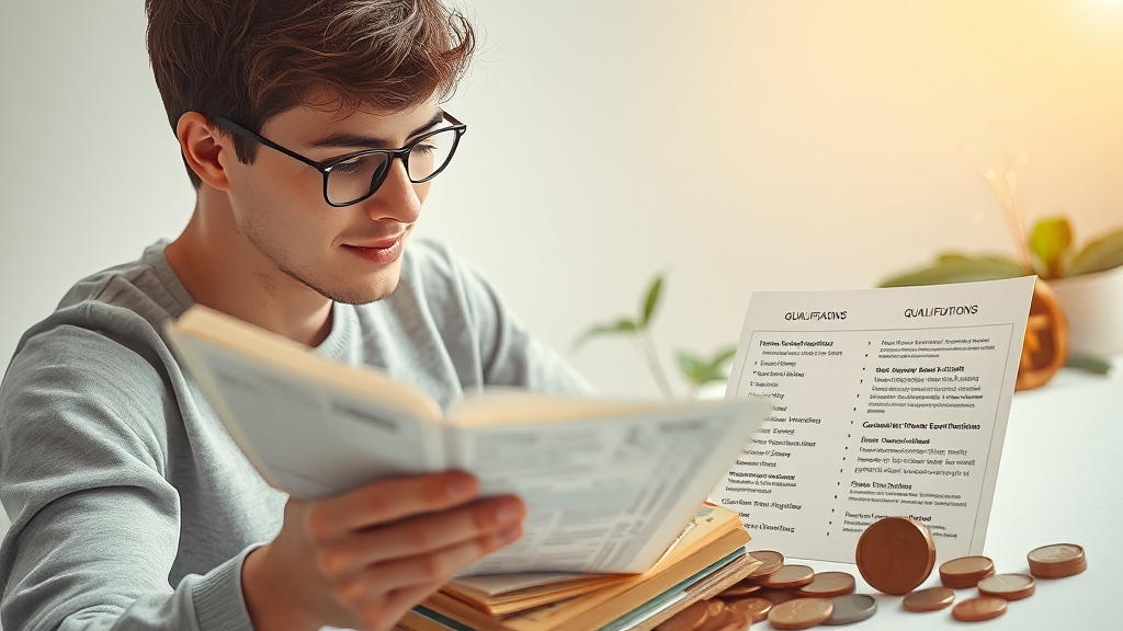 가입 조건 및 자격 요건 상세 안내 (realistic 스타일)