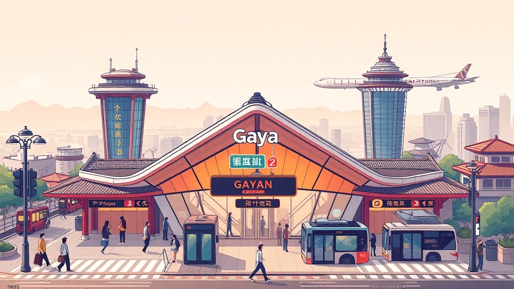 입지 조건 및 교통 환경 (cartoon 스타일)