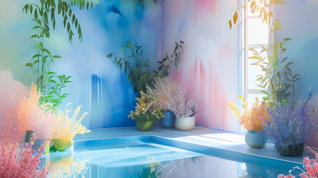 신용점수에 미치는 영향, 어떻게 관리해야 할까요? (watercolor 스타일)