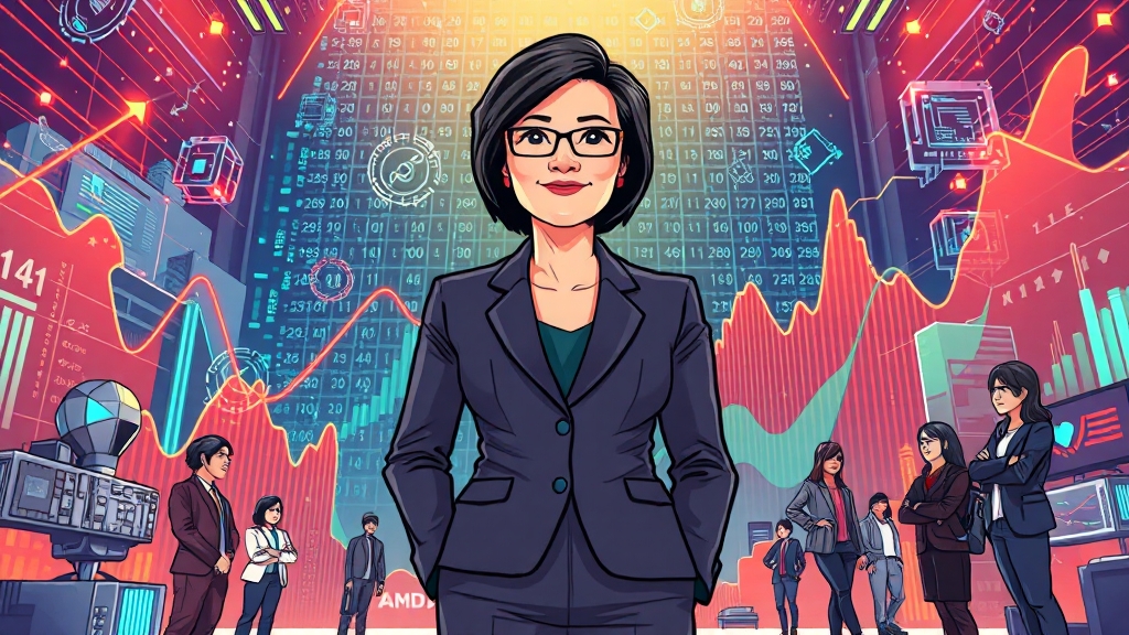 AMD, 파산 위기 딛고 부활하다 (cartoon 스타일)