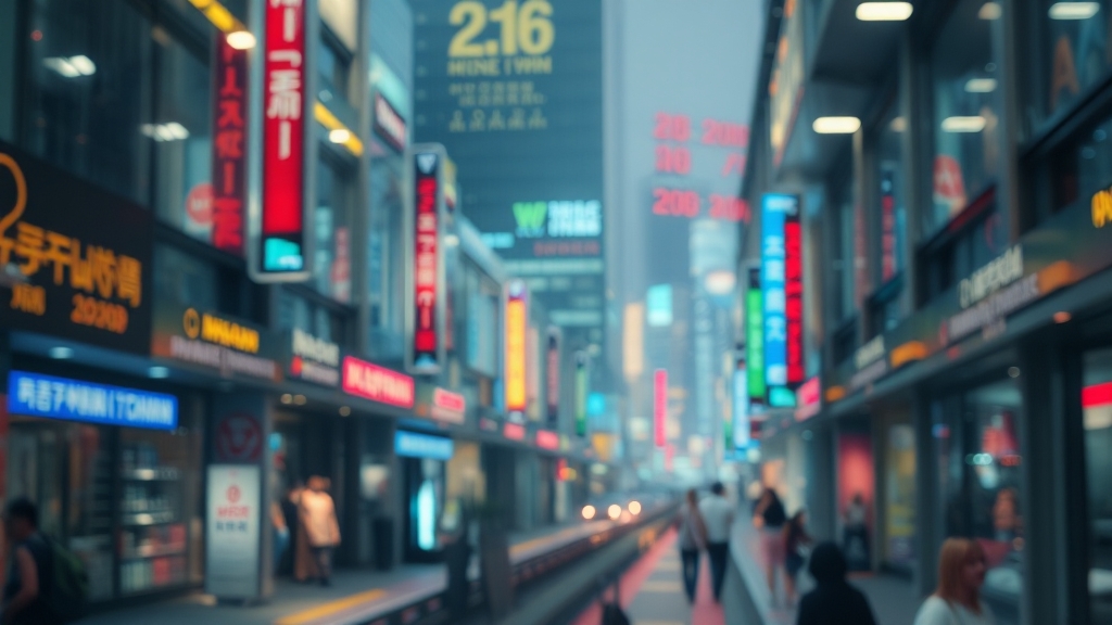 시장 반응 및 투자 전략 (realistic 스타일)