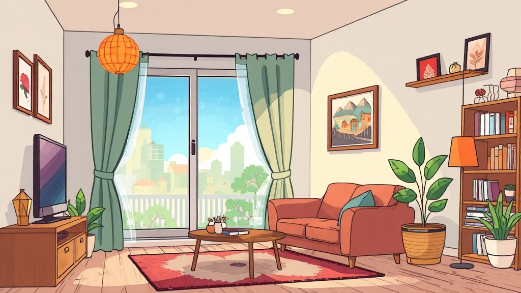 고양시 도배 업체 선정 팁 (cartoon 스타일)