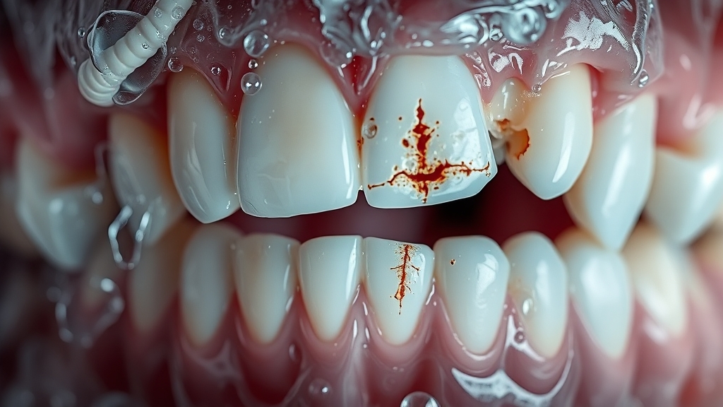 어금니 시린 이유: 주요 원인 (realistic 스타일)