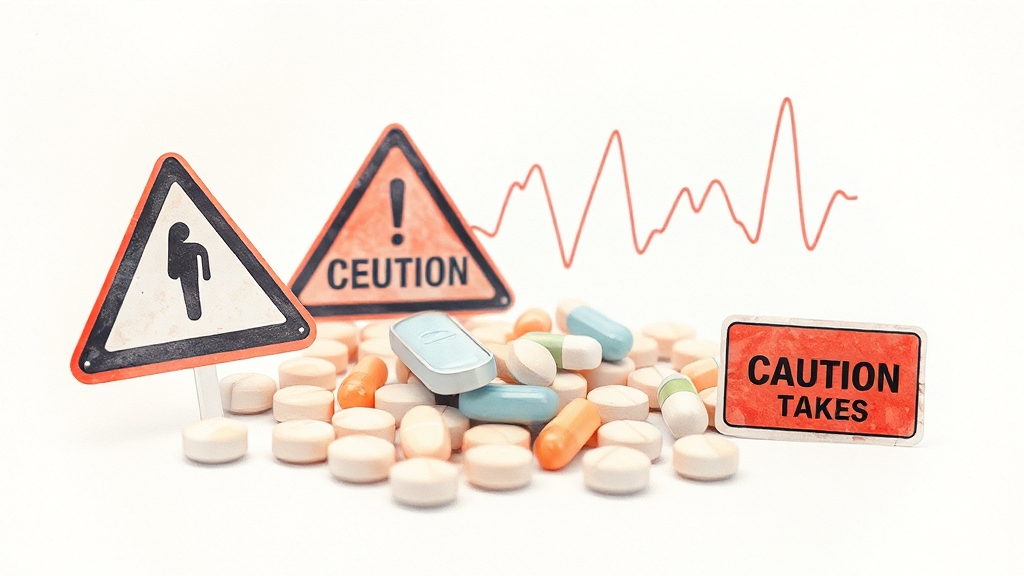 다른 약물과의 상호작용 정보 (watercolor 스타일)