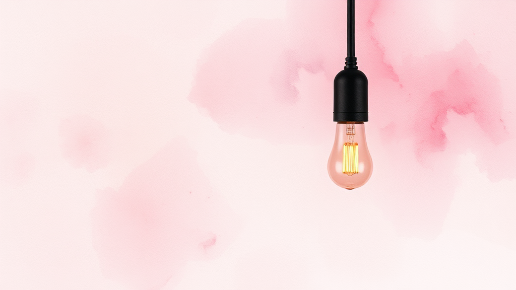 전기요금 계산 및 절약 꿀팁 (watercolor 스타일)