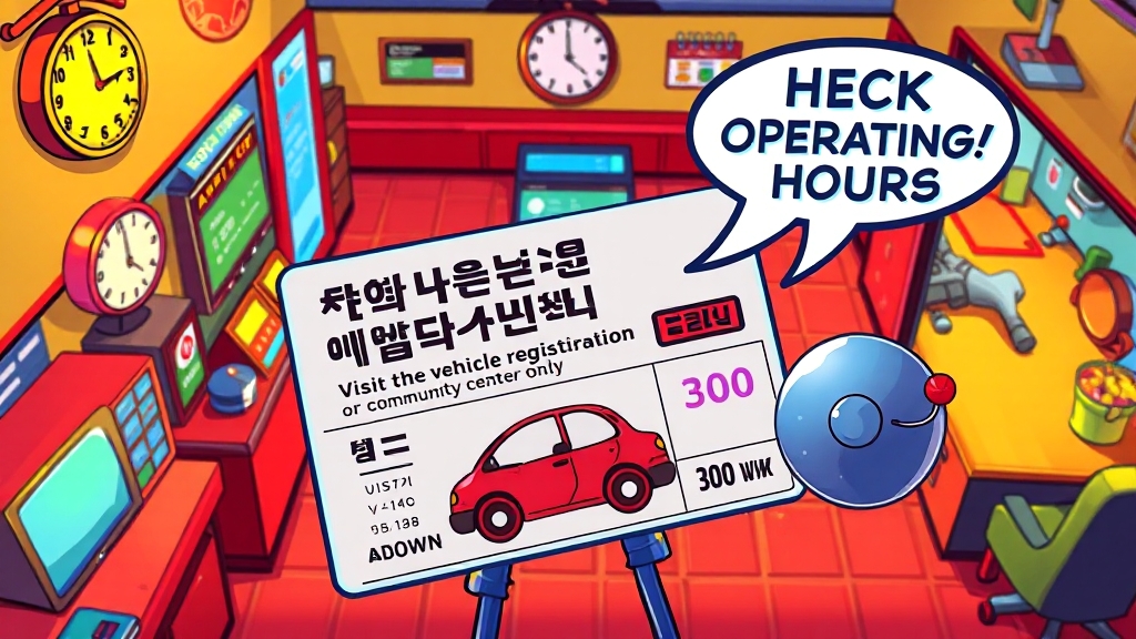 오프라인 발급, 이렇게 준비하세요! (cartoon 스타일)