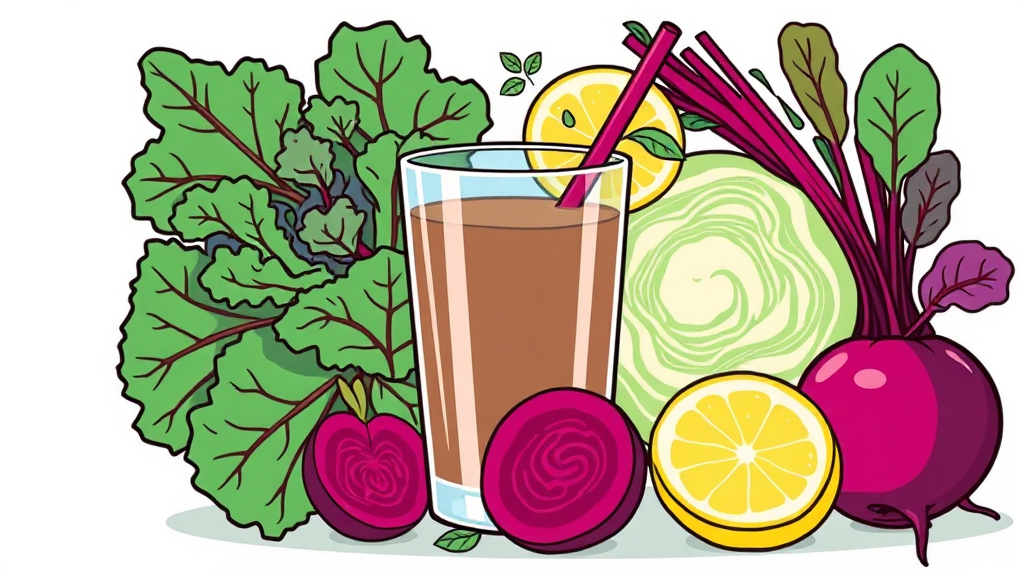 피부 미용에 좋은 해독 주스 재료 이미지