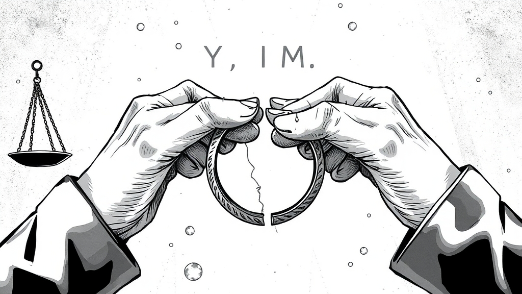 혼인 무효 vs 혼인 취소 (illustration 스타일)