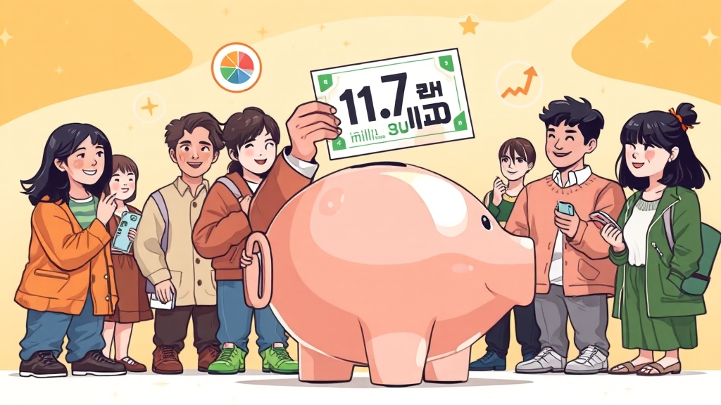 정부 지원금은 얼마? (illustration 스타일)