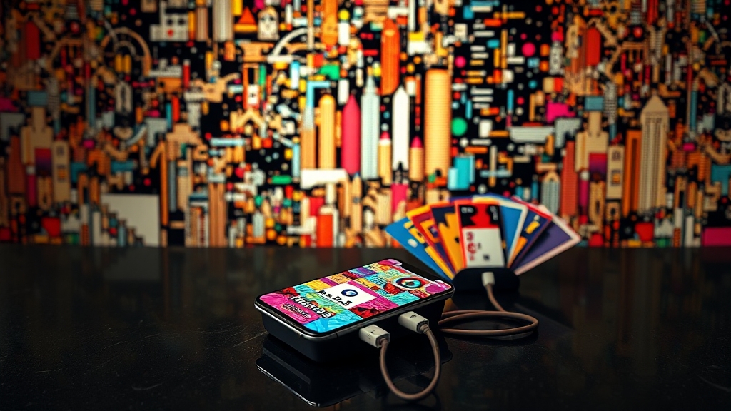 사용 가능 교통수단 (popart 스타일)