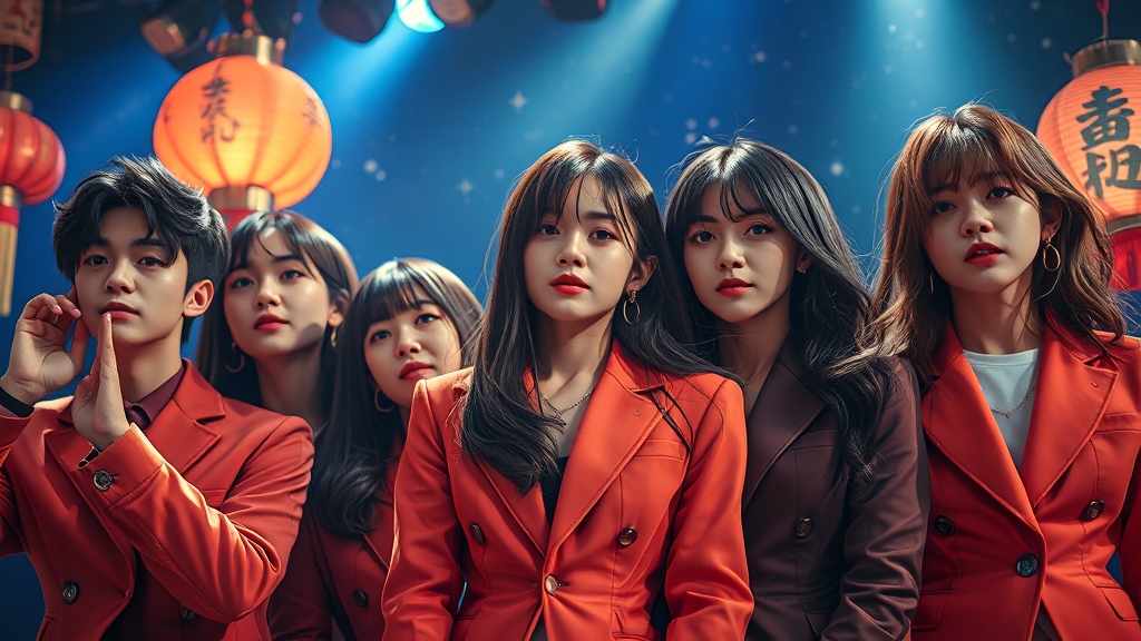 혼문과 K-POP의 연결고리 (realistic 스타일)